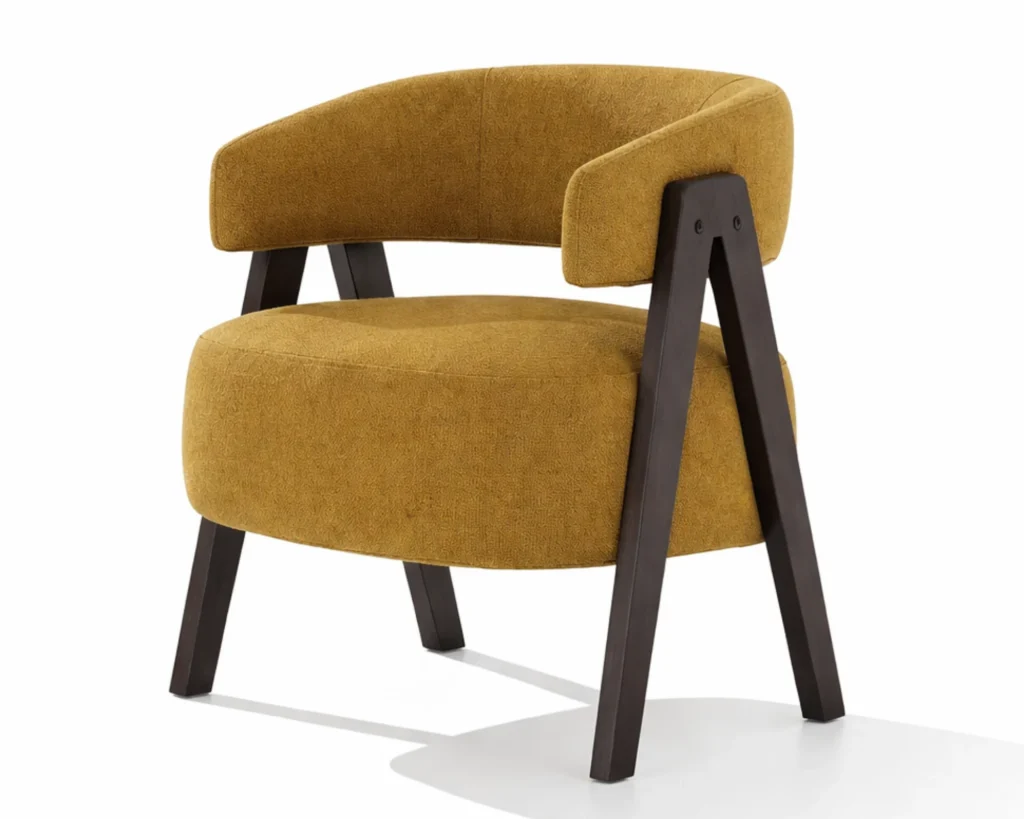 כורסא בעיצוב אורבני חמים