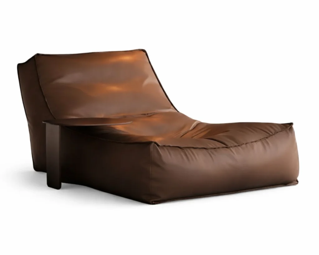 כורסת נוחות מעוגלת