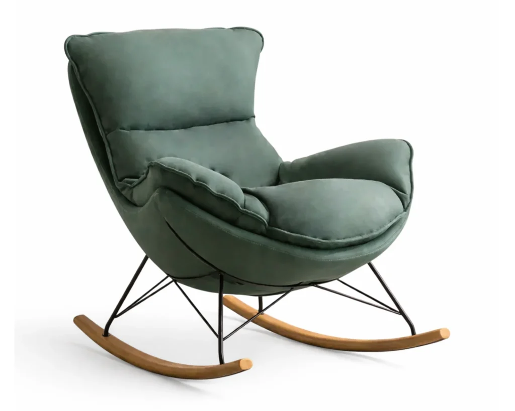 כורסא מודרנית עם רגליים מיוחדות