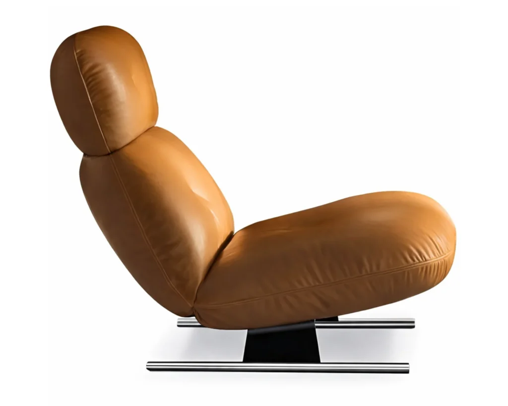 כורסא המעוצבת בקווים עכשוויים ובמראה אלגנטי מרשים