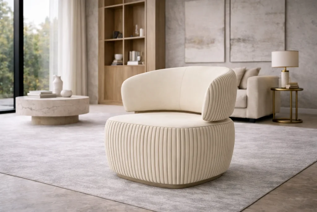 איך לבחור כורסה לסלון בעיצוב מודרני