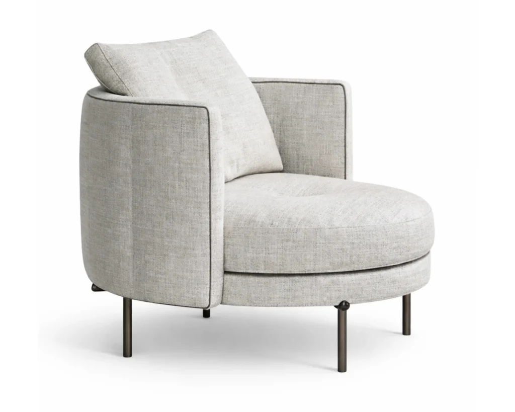 כורסא קלאסית מעוצבת