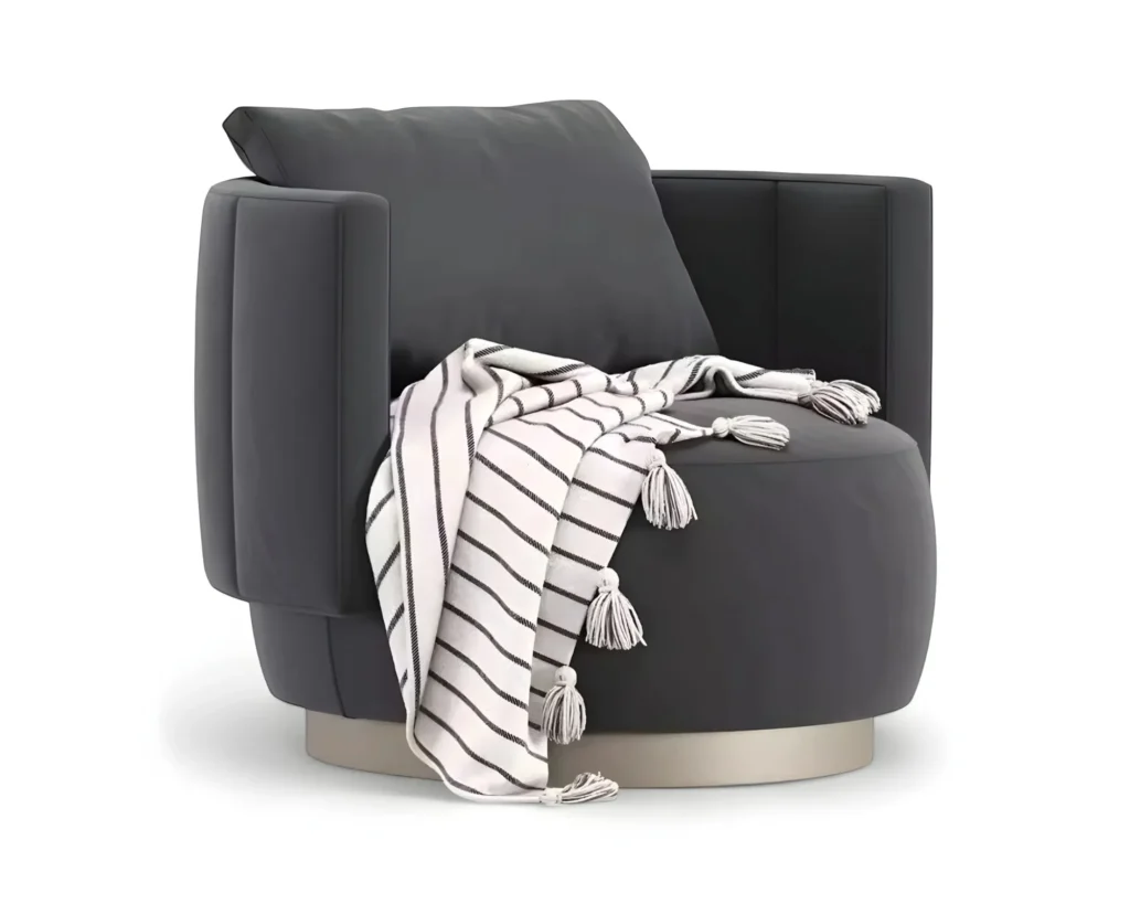 כורסא מסתובבת יוקרתית