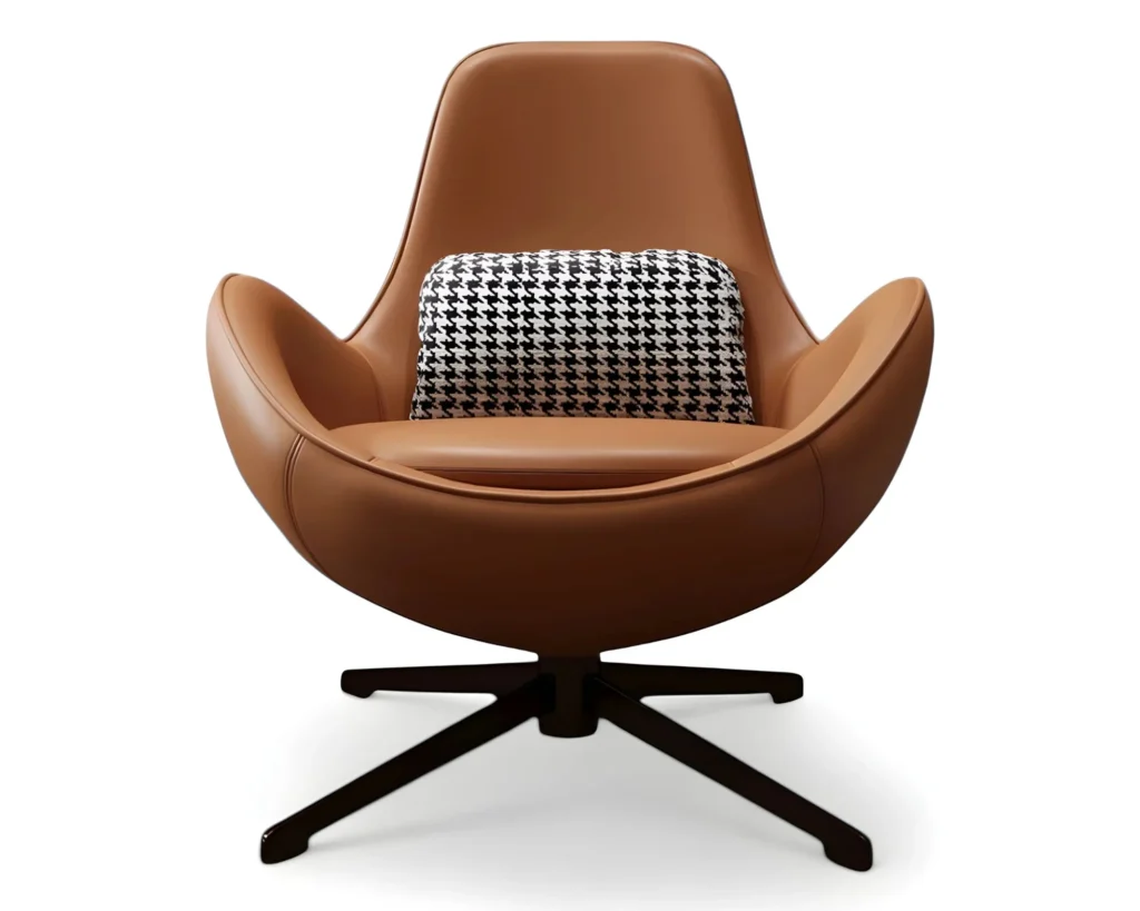 כורסא עור מודרנית