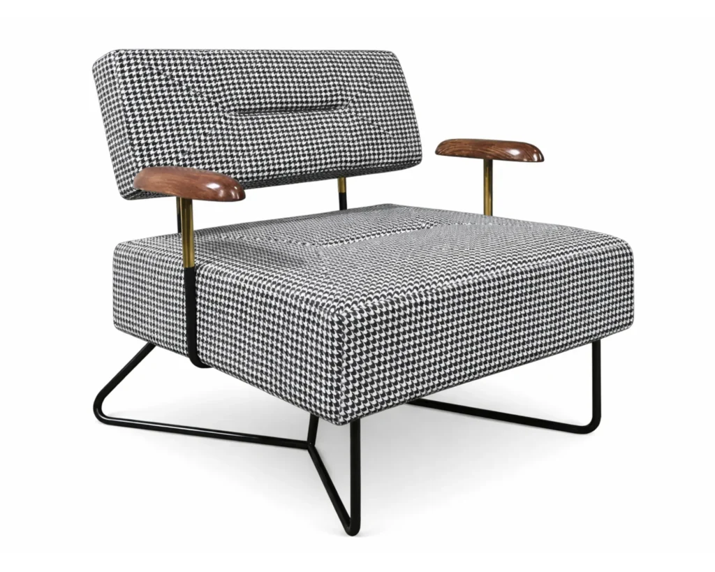 כורסא מעוצבת אומנותית מודרנית