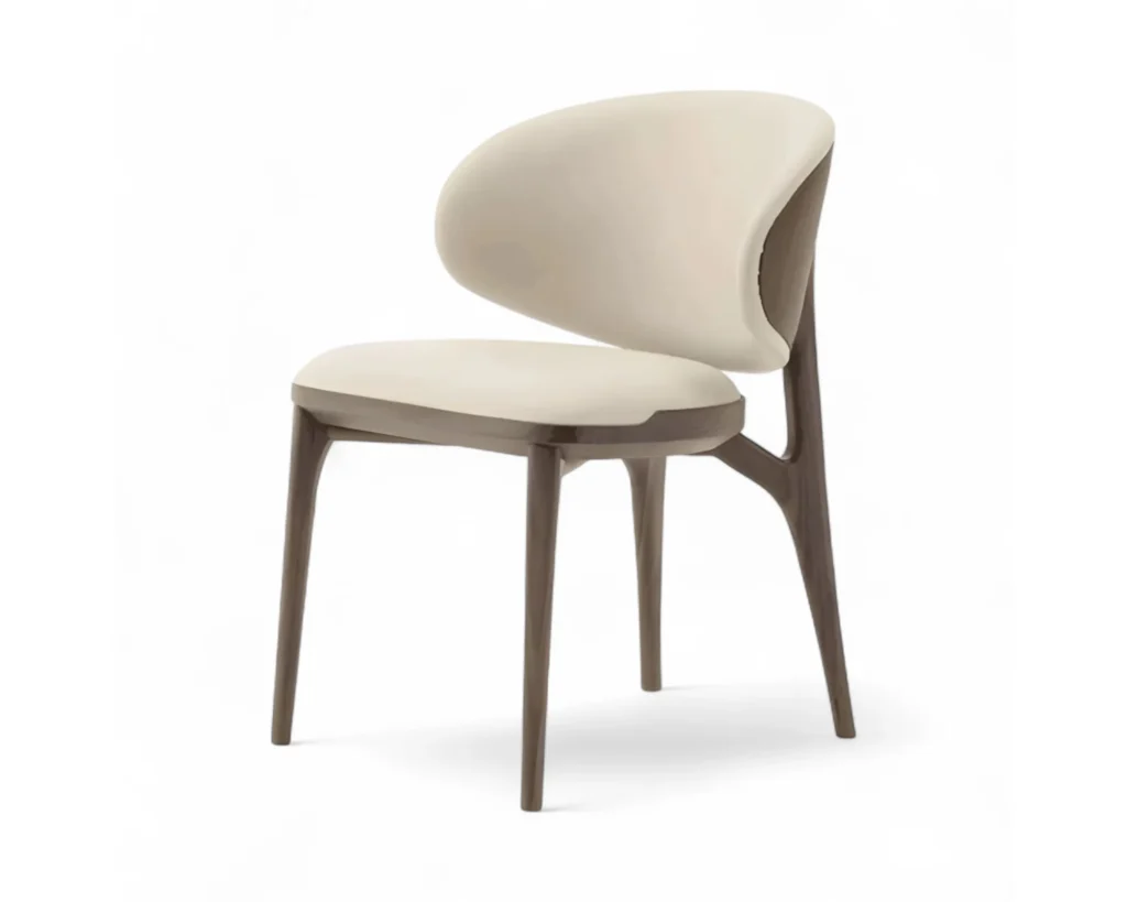 כיסא עץ בעיצוב מודרני