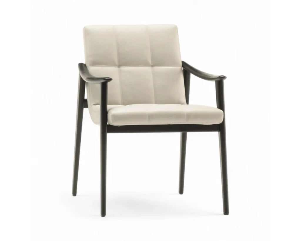 כיסא עור מודרני