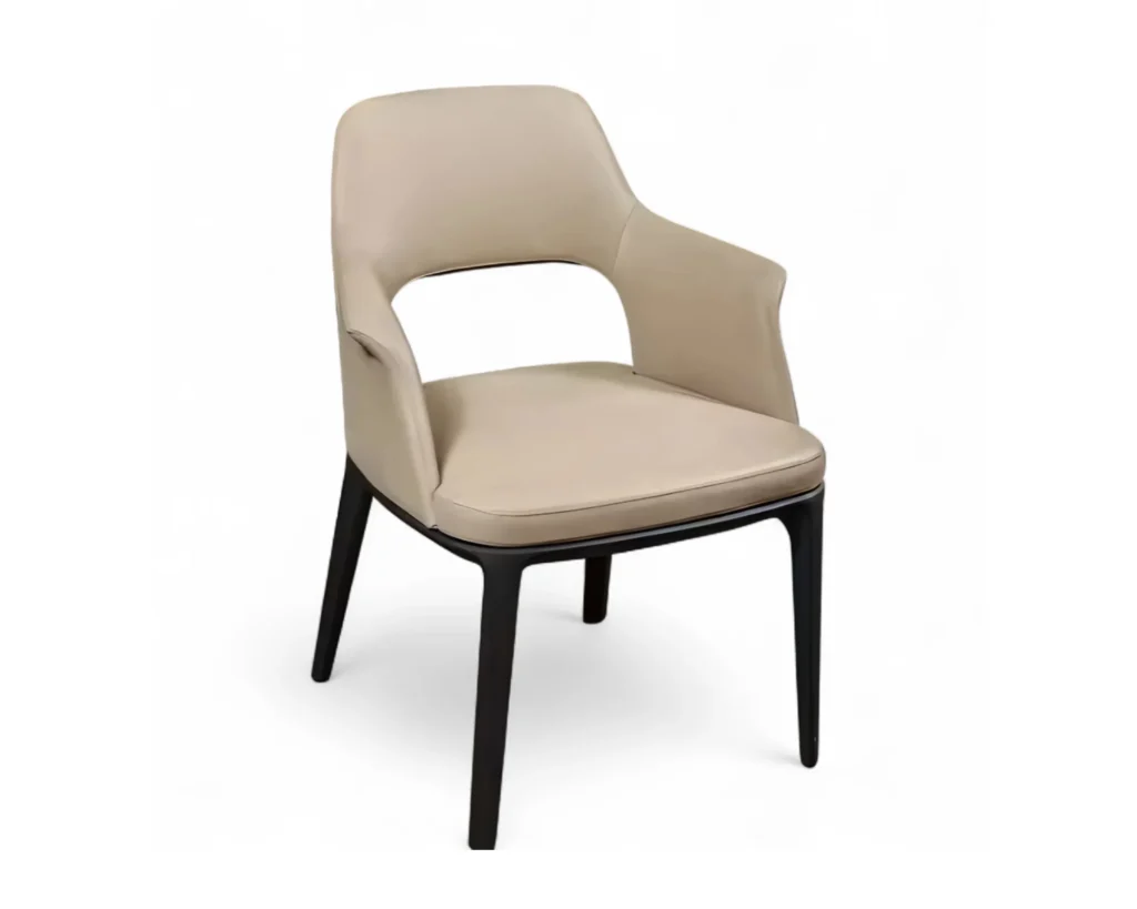 כיסא מודרני מרופד