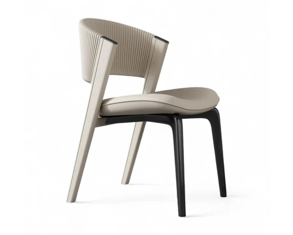 כיסא יוקרתי מעוצב לפינת אוכל