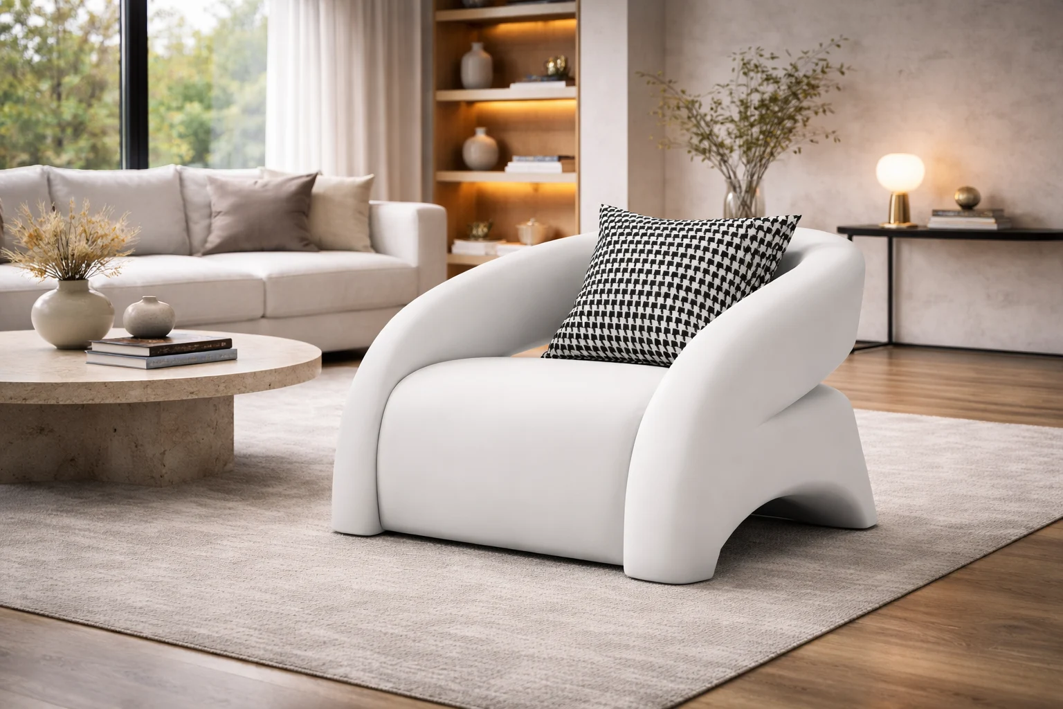 כורסאות צבעוניות לסלון בגוונים נועזים