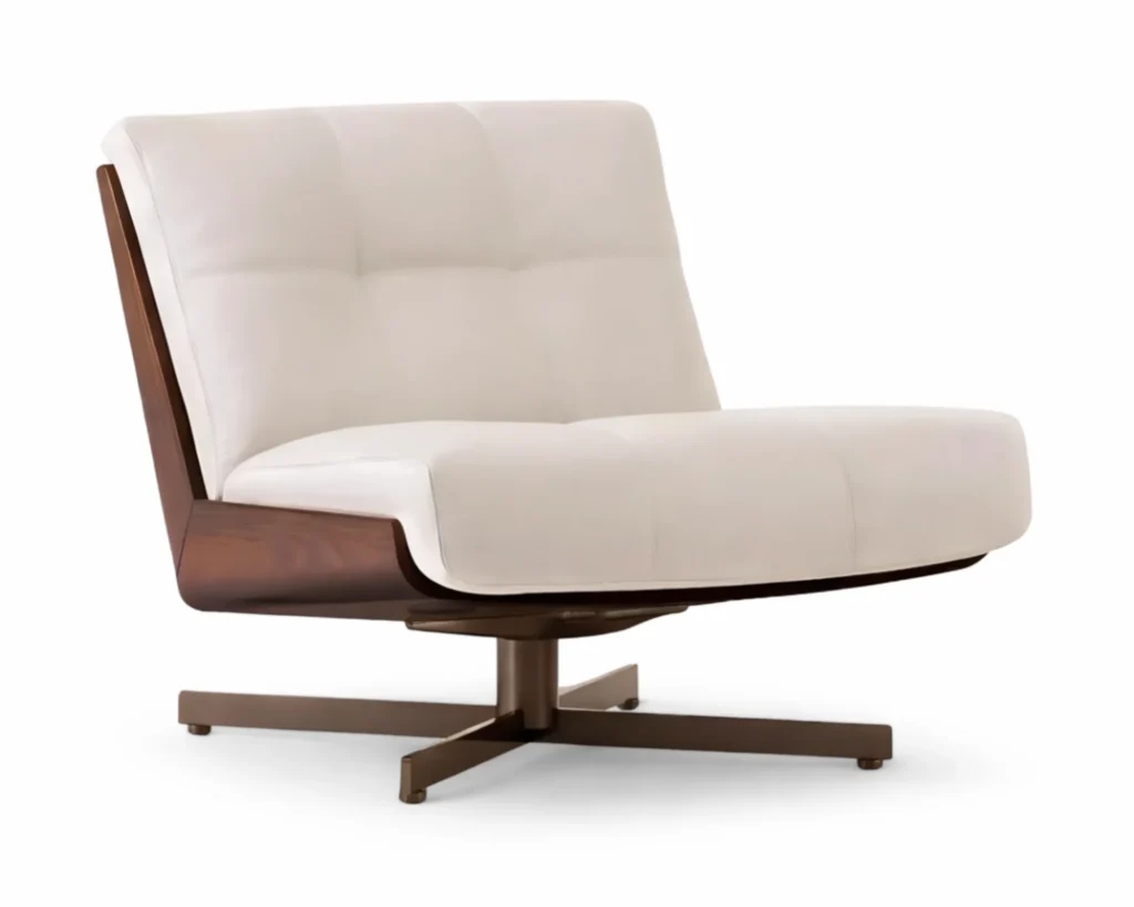 כורסת נוחות אלגנטית בעיצוב מודרני