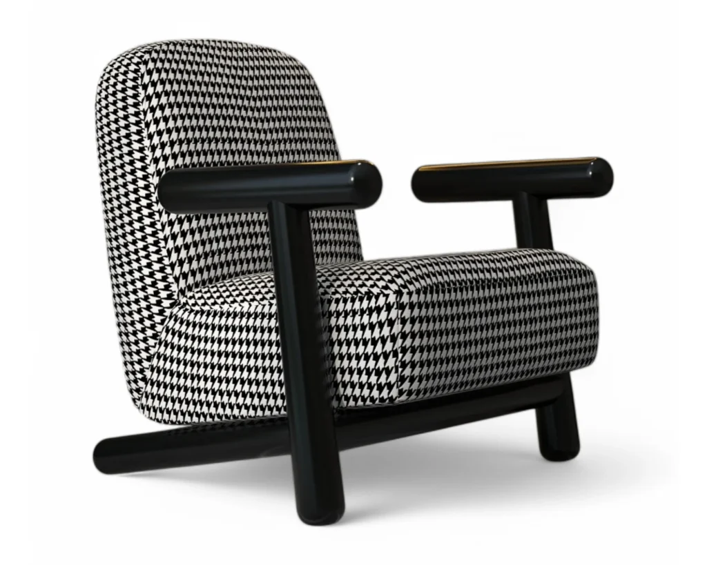 כורסא אמנותית מעוצבת