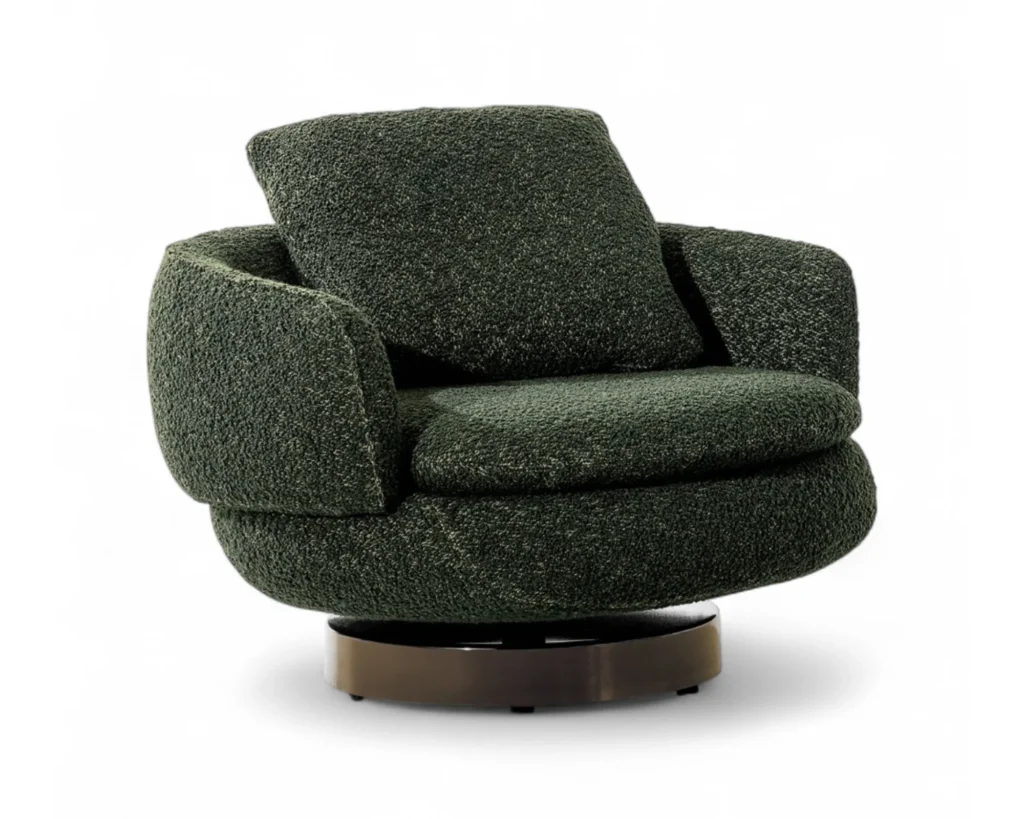 כורסא מסתובבת בעיצוב איטלקי