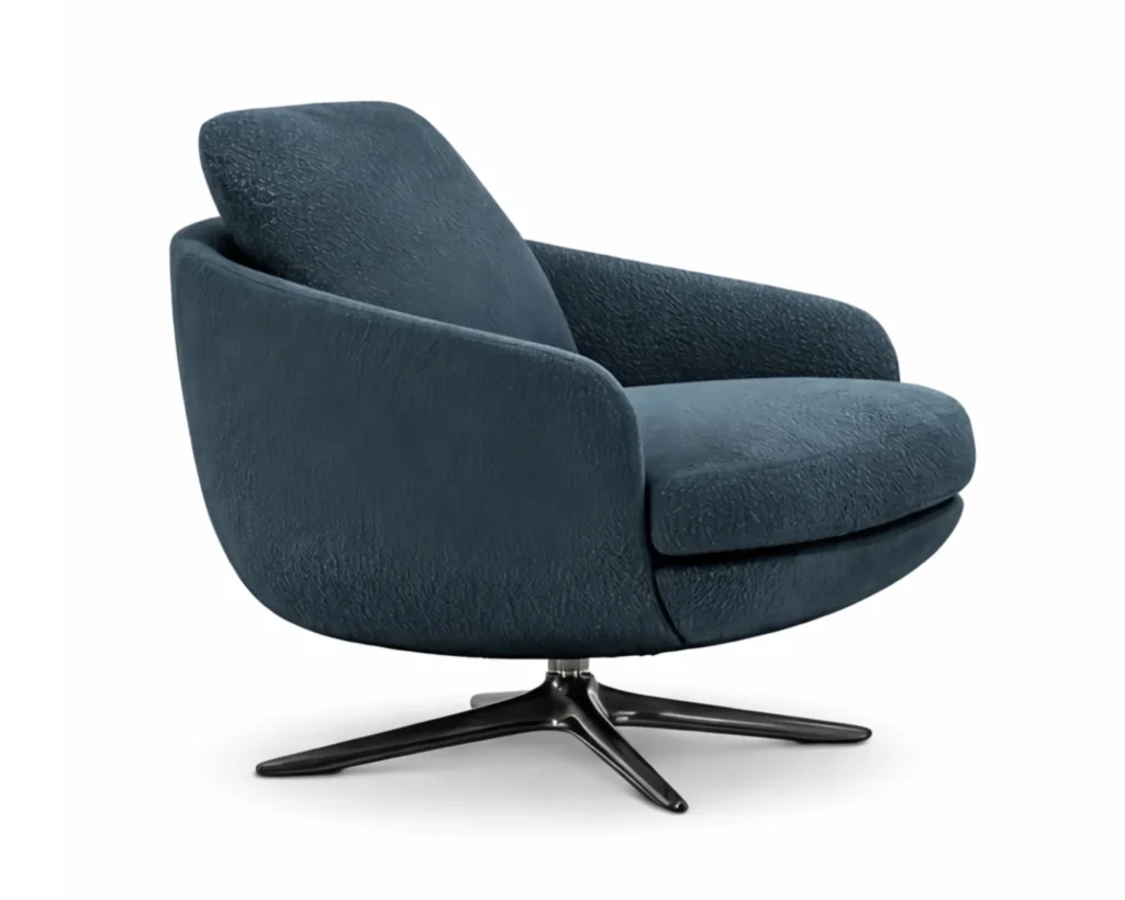 כורסא יוקרתית מעוגלת