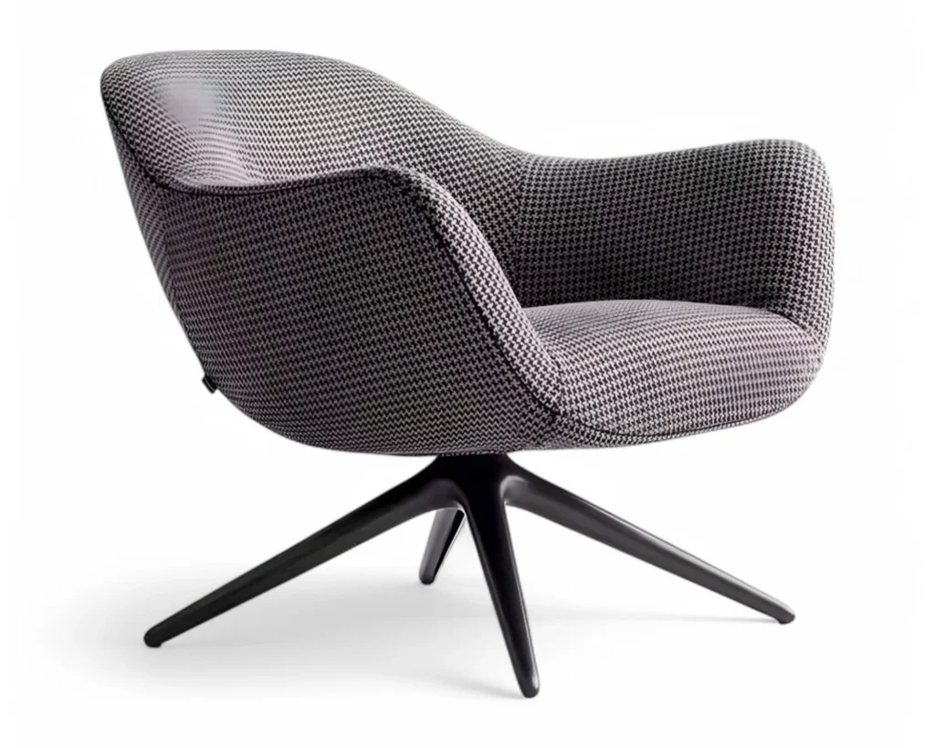 כורסה עגולה מודרנית