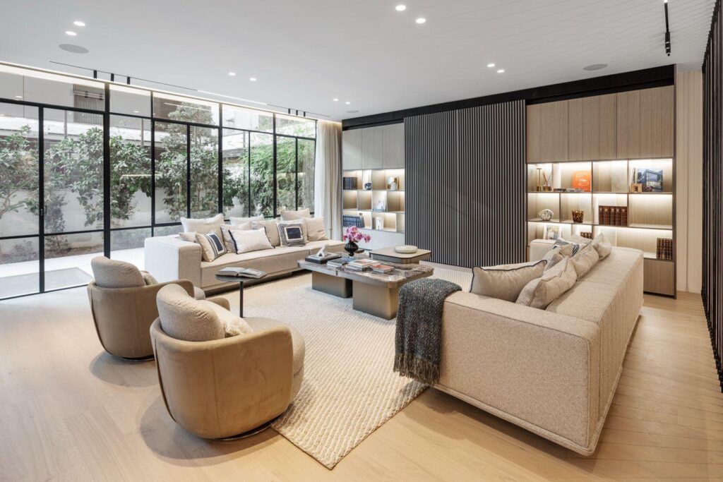 פרויקט מעצבים יוקרתי בתל אביב בעיצוב סיגל צרפתי ורבקה עמר – מילאנו מעצבים איכות