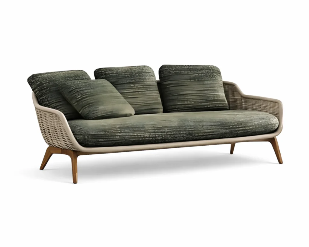 ספה בעיצוב קלאסי לחלל חוץ