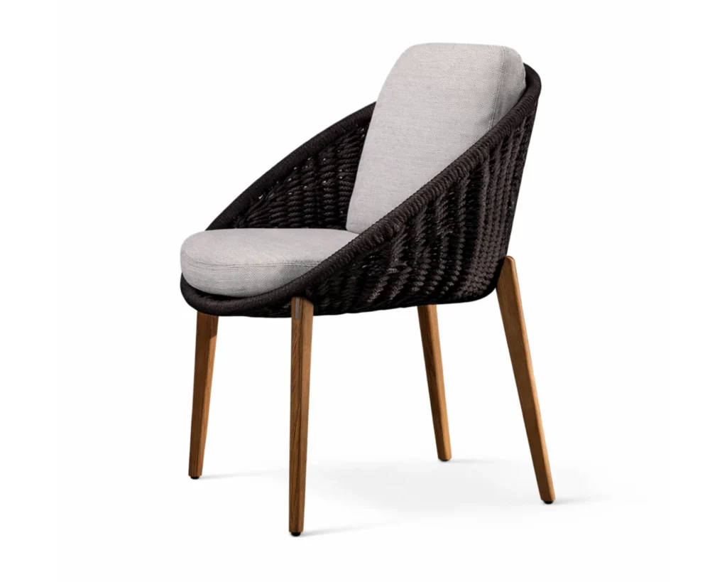 כורסת גן בעיצוב עוטף