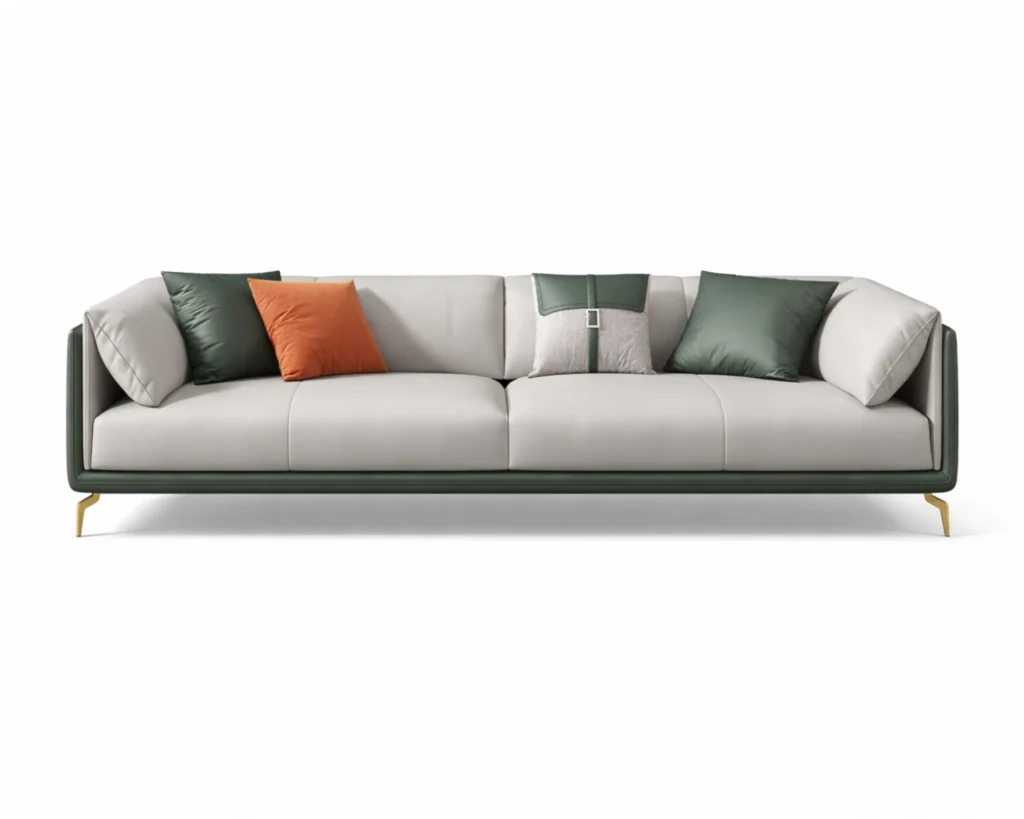 ספה מעוצבת בסגנון מודרני