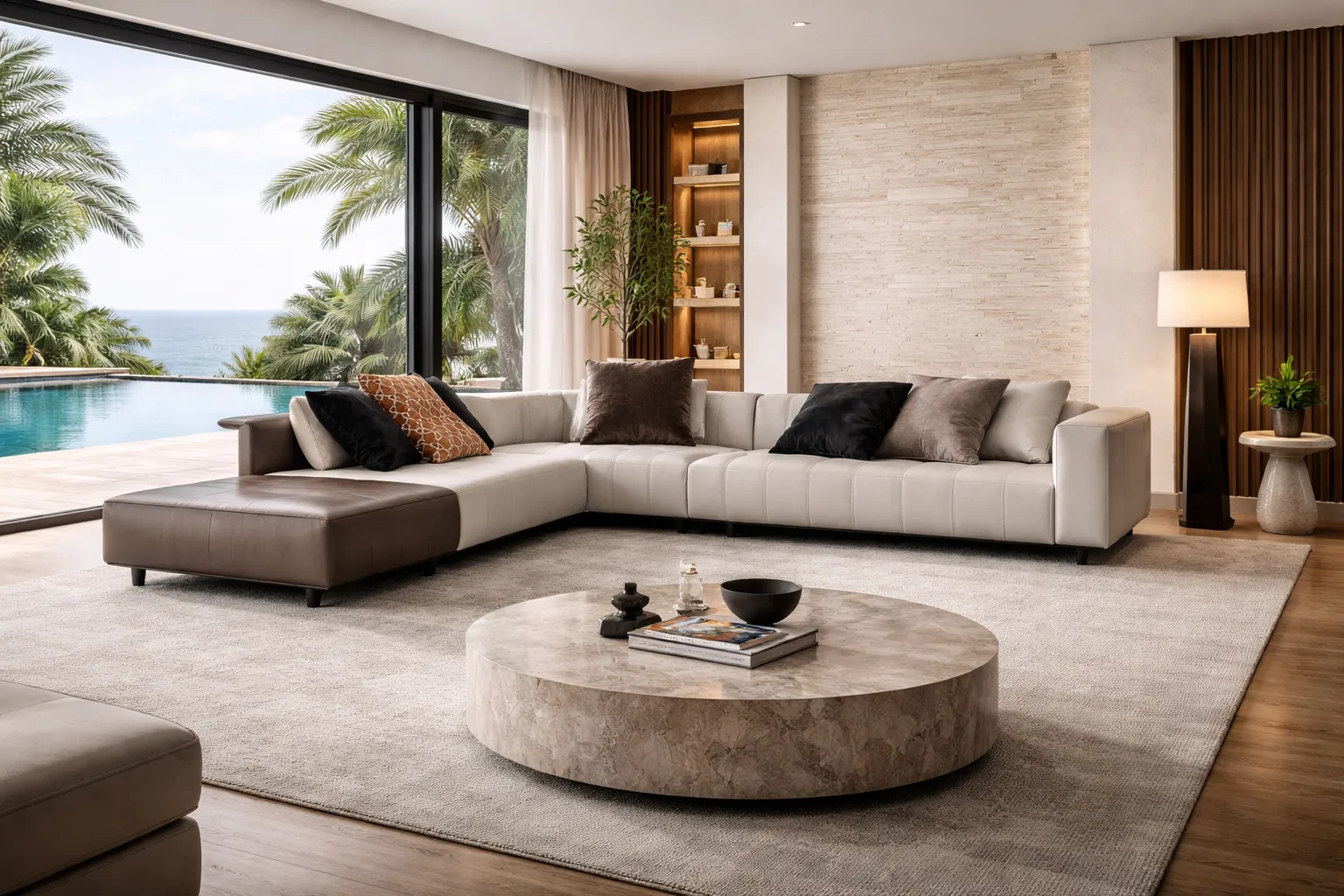 ספה פינתית מתוך סוגי ספות לסלון בעיצוב מודרני