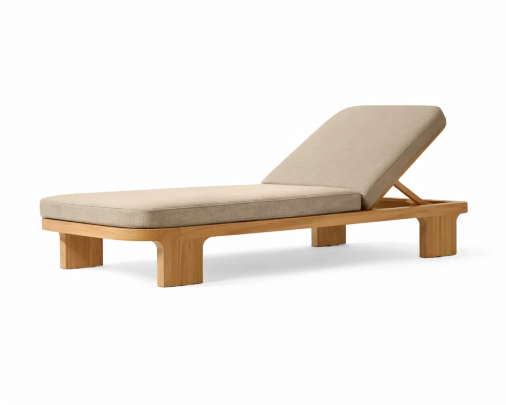 מיטת שיזוף יוקרתית