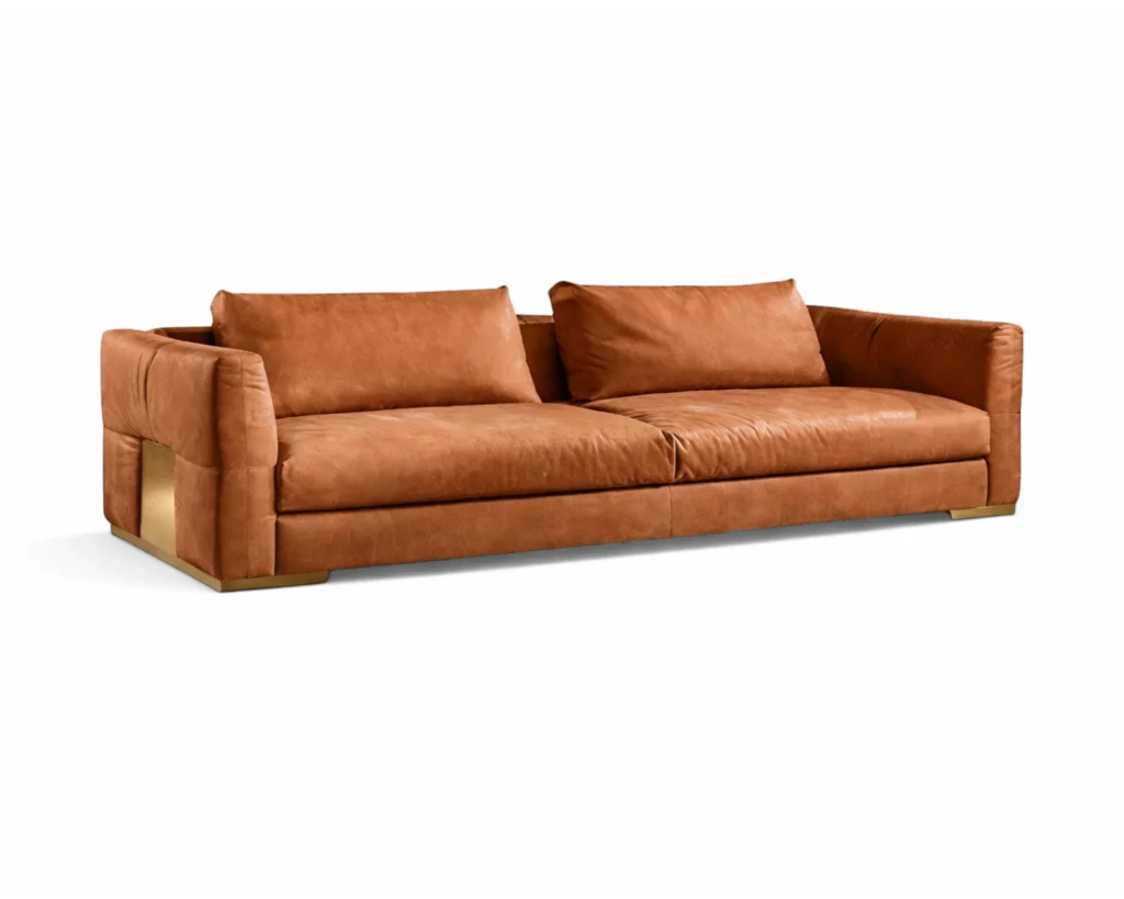 ספה מעוצבת במראה יוקרתי