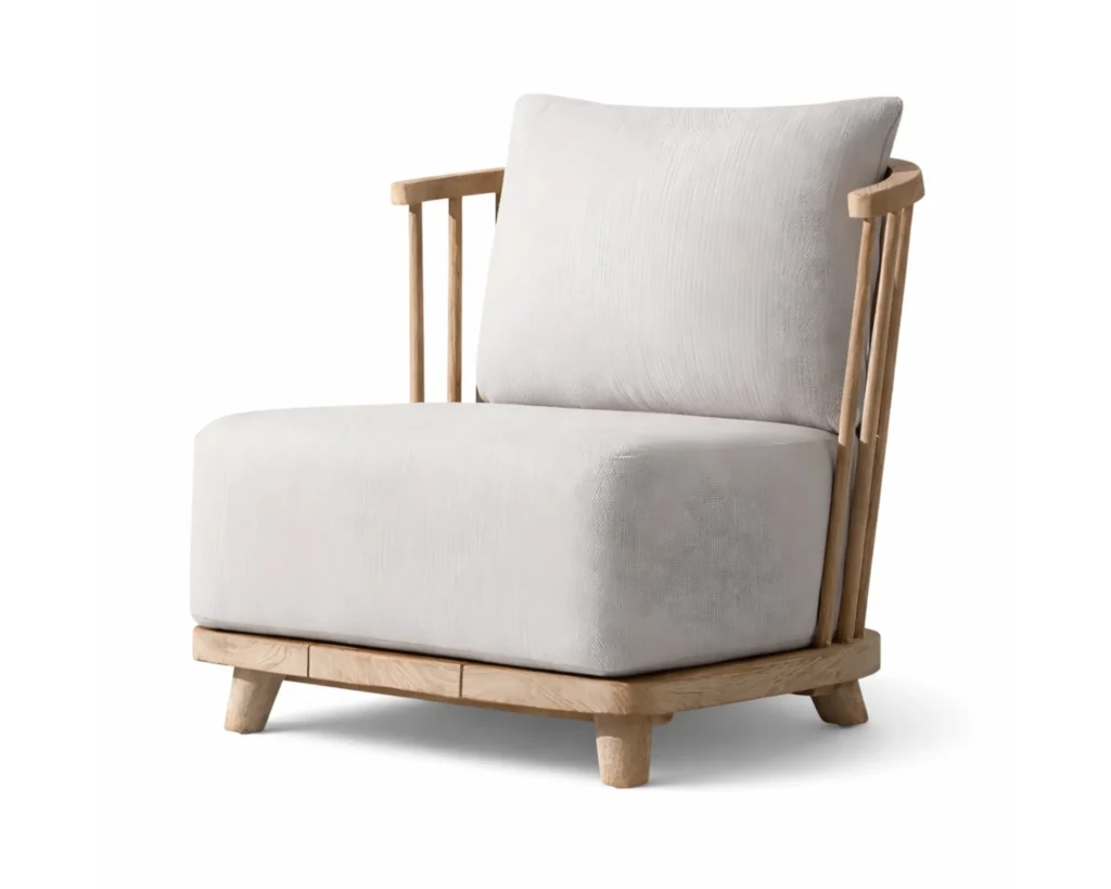 כורסת גן בסגנון אלגנטי