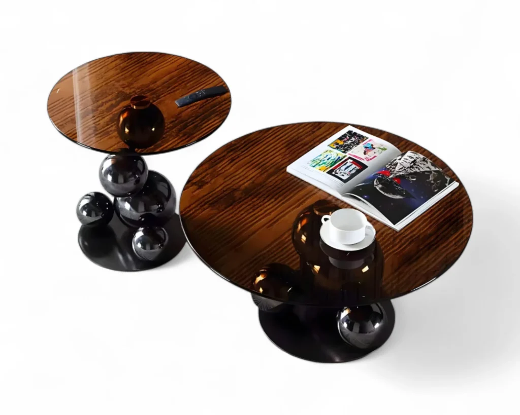 שולחן קפה בסגנון אלגנטי