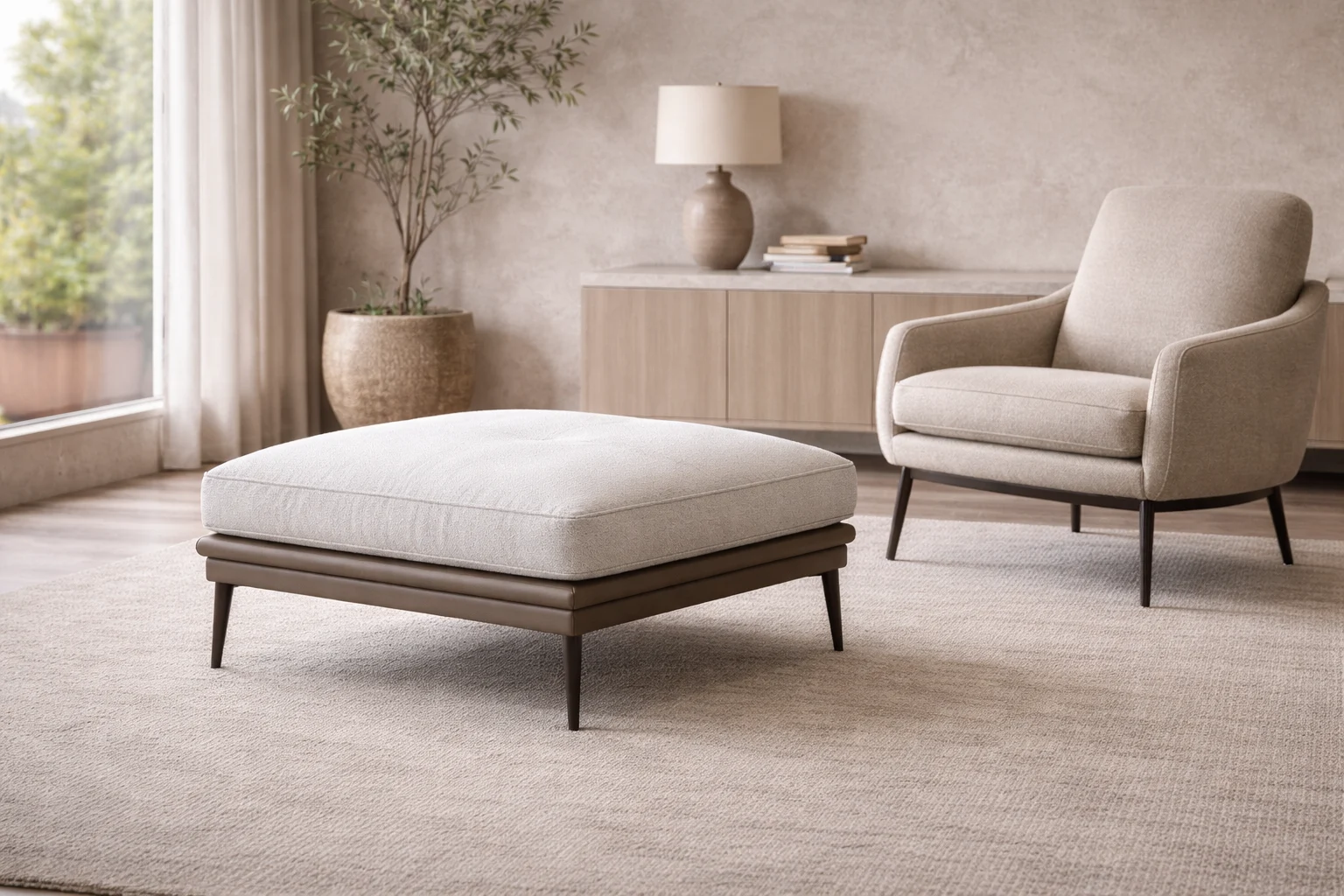 הדום מבד רך לסלון בעיצוב מודרני