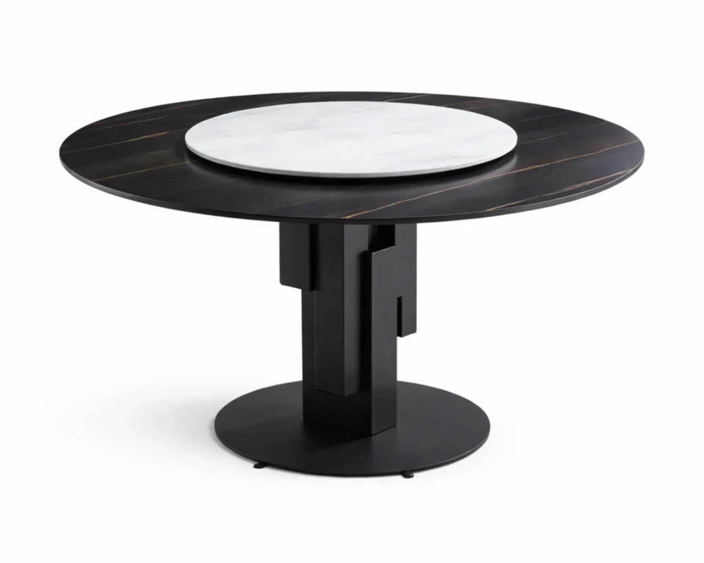 שולחן אוכל במראה מודרני