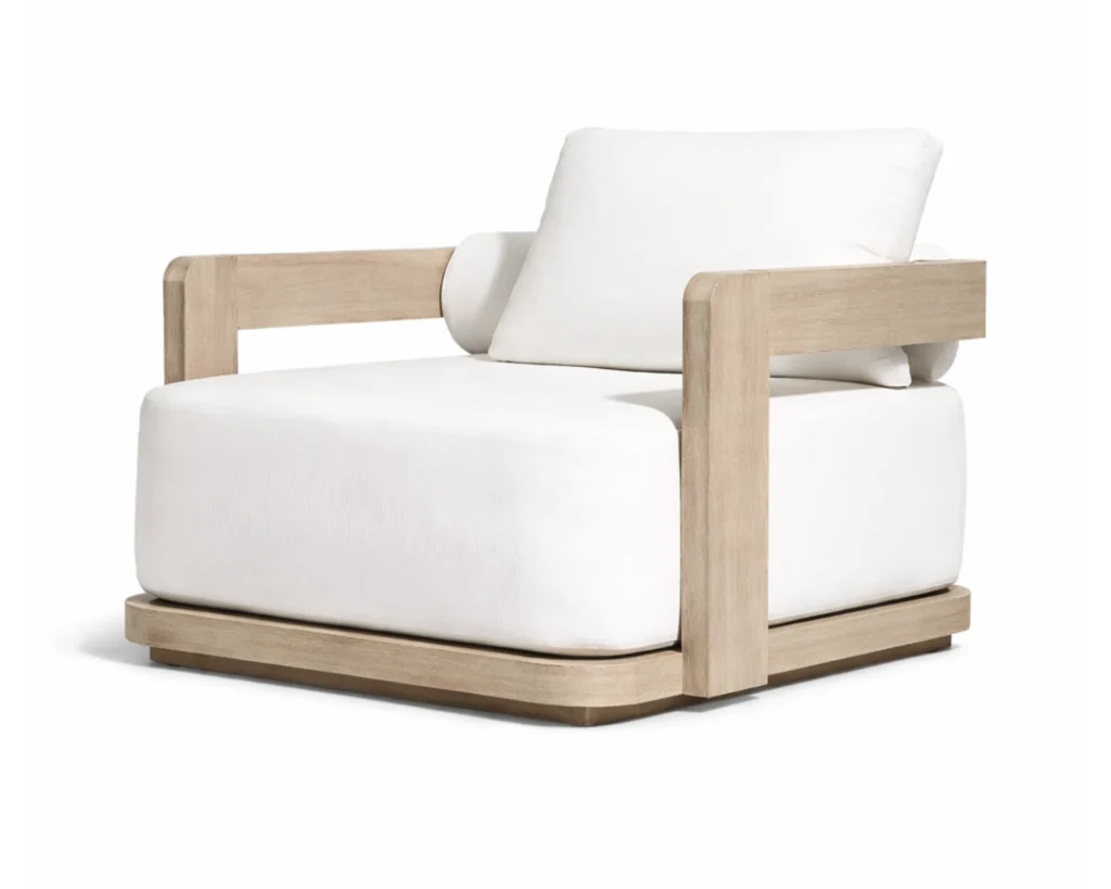 רהיטי חוץ בעיצוב עץ מודרני