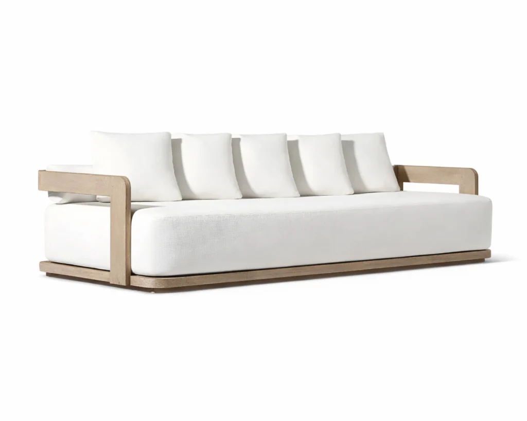 ספת חוץ בעיצוב עץ מודרני