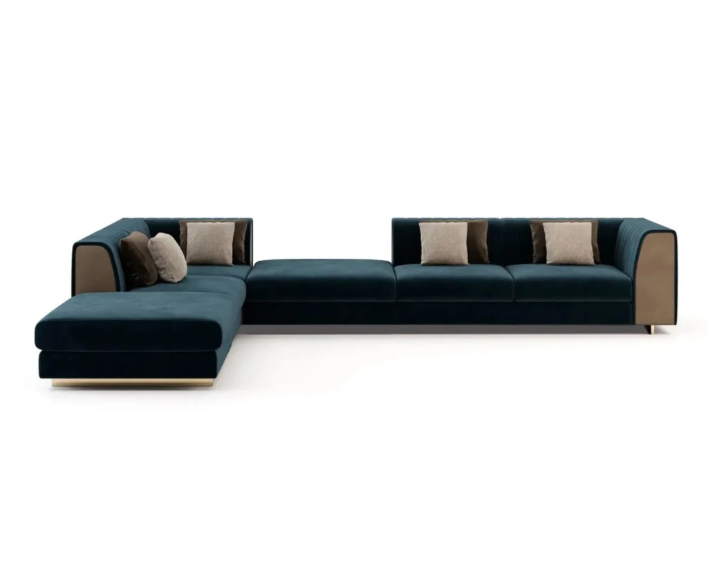 ספת מעצבים יוקרתית ומרשימה לסלון