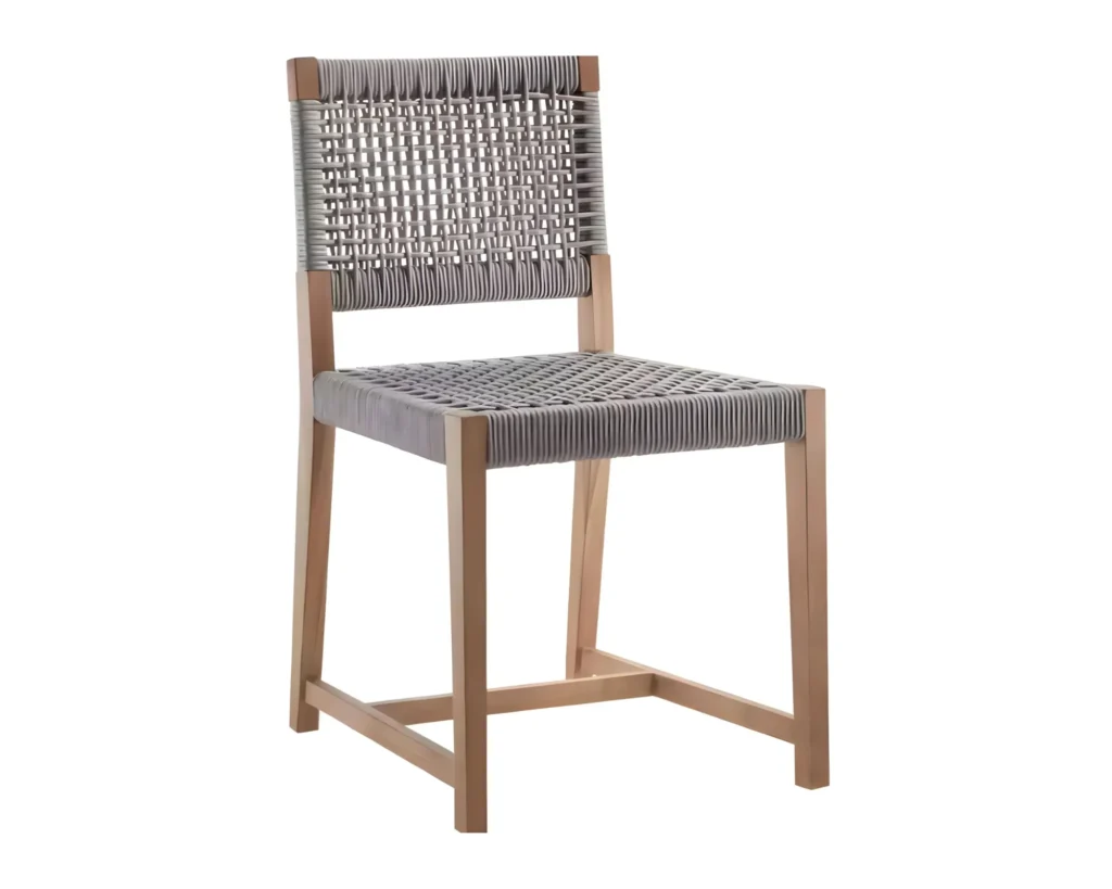 כיסא חוץ בסגנון מודרני טבעי