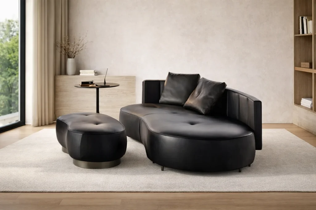 הדום לסלון קטן – פתרונות חכמים לנוחות ועיצוב מושלם