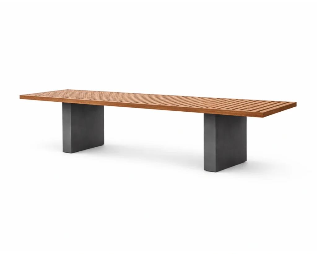 פינת אוכל אלגנטית לחוץ