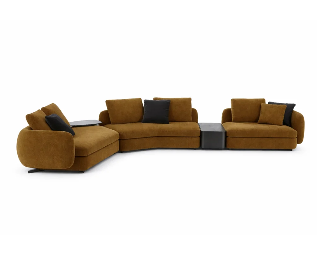 ספה מעצבים בסגנון אומנותי ומרשים