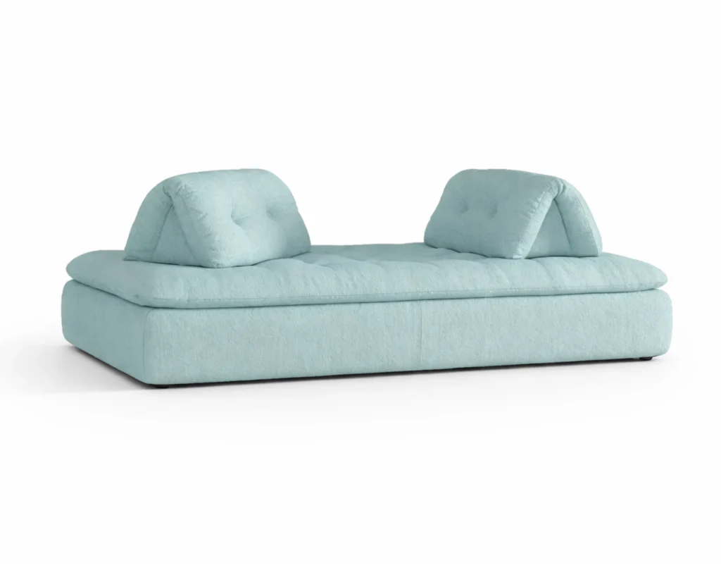 ספה מעוצבת בסגנון מודולרי