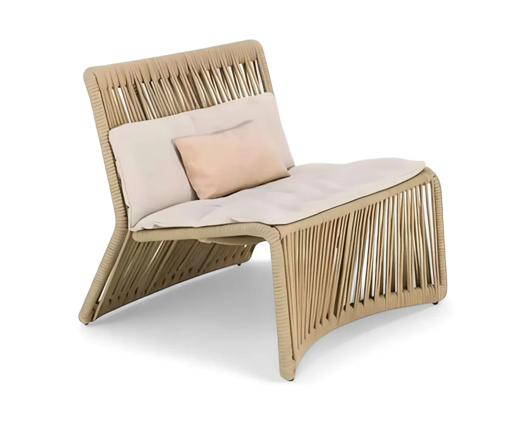 כורסא אלגנטית לגינה ולמרפסת