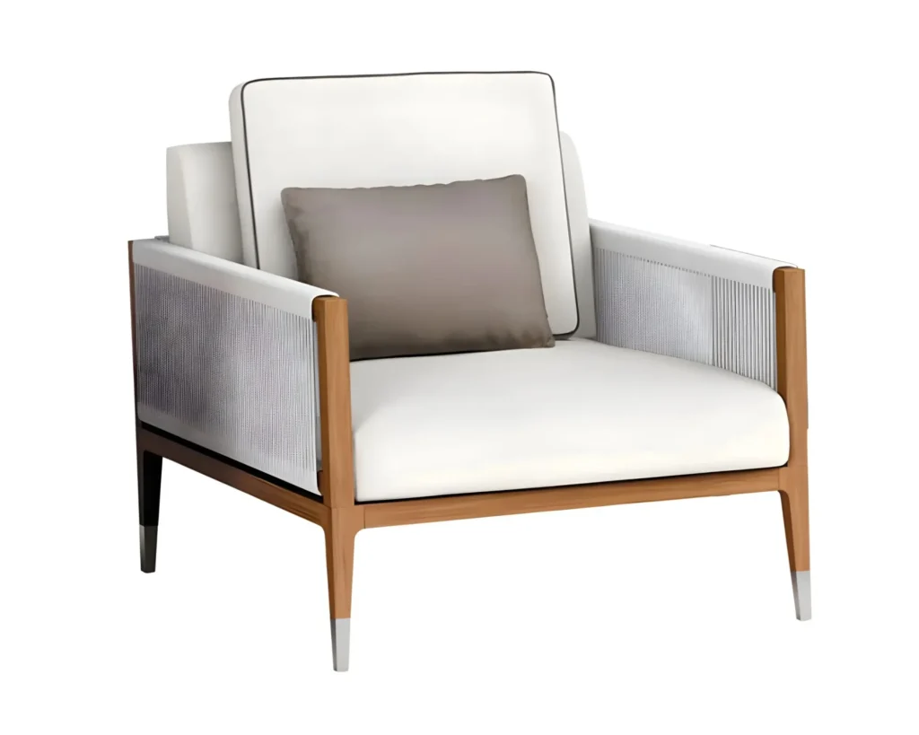 כורסת גן אלגנטית