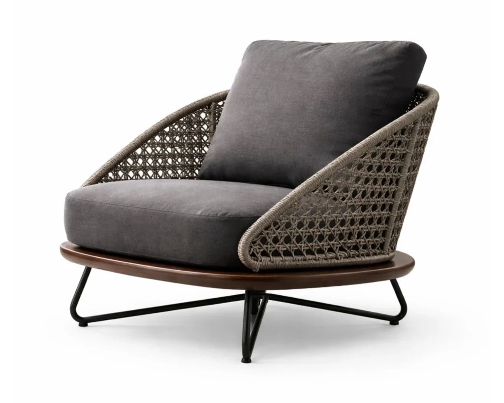 כורסת גן יוקרתית