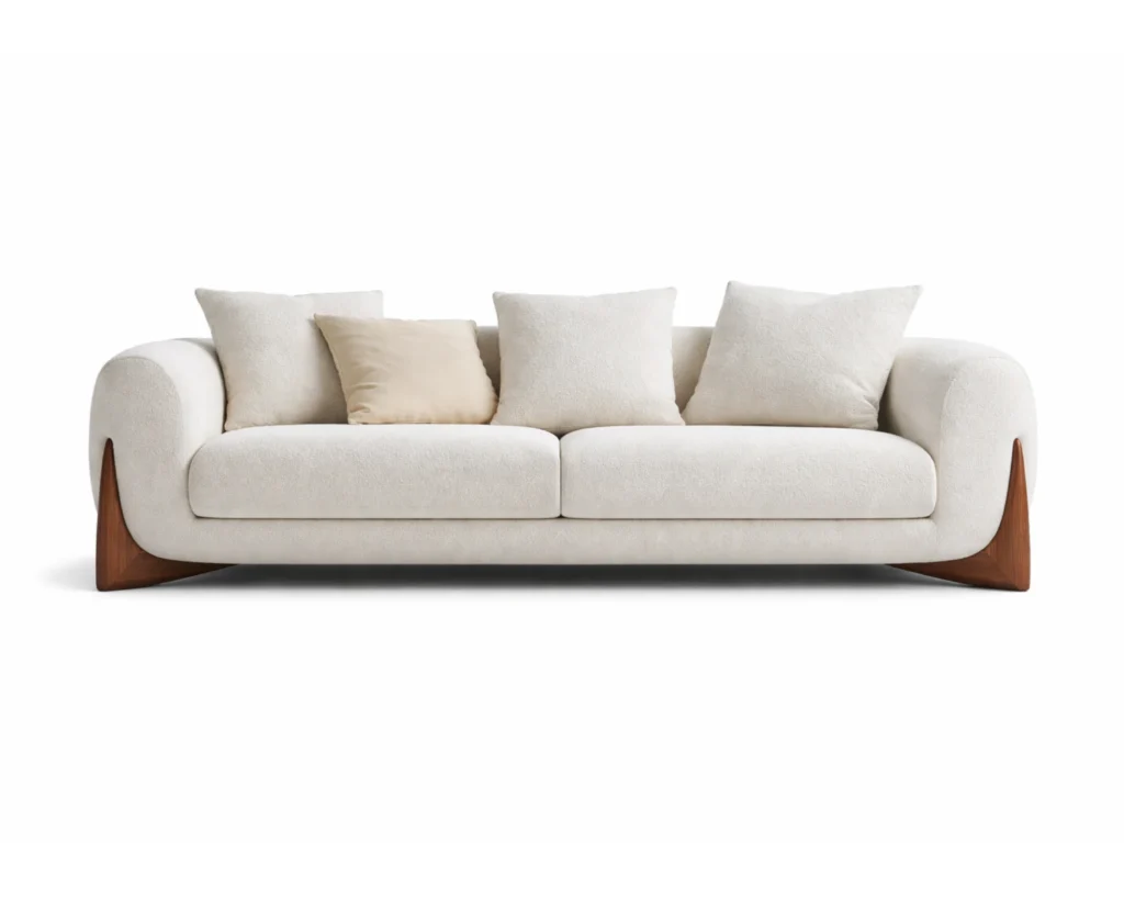 ספת מעצבים מקטיפה מפנקת בעיצוב מודרני