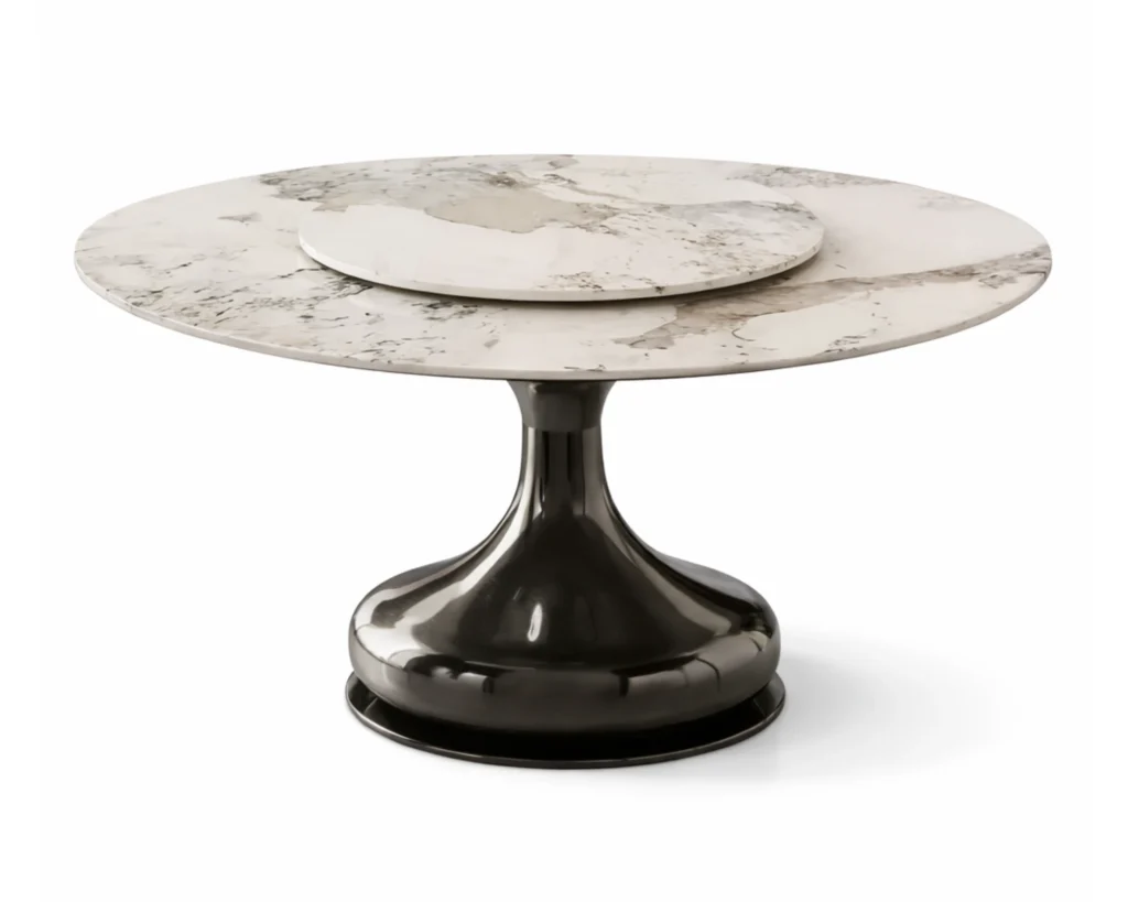 שולחן שיש בגימור יוקרתי