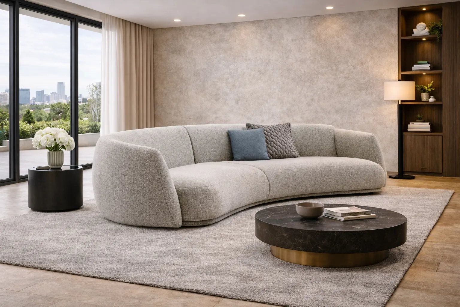 בחירת ספת החלומות לסלון בעיצוב מודרני ונעים