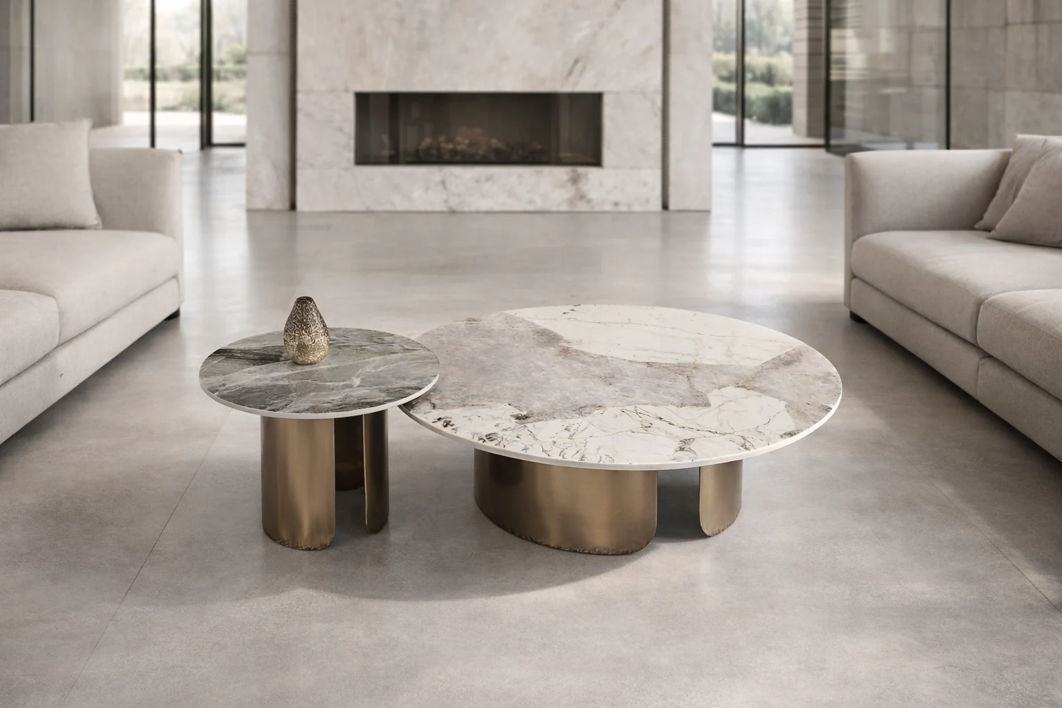 שולחן סלון מודרני בעיצוב יוקרתי