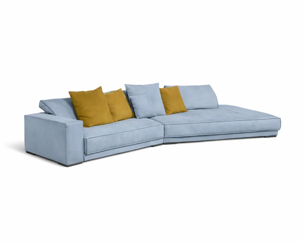 ספה בעיצוב א-סימטרי