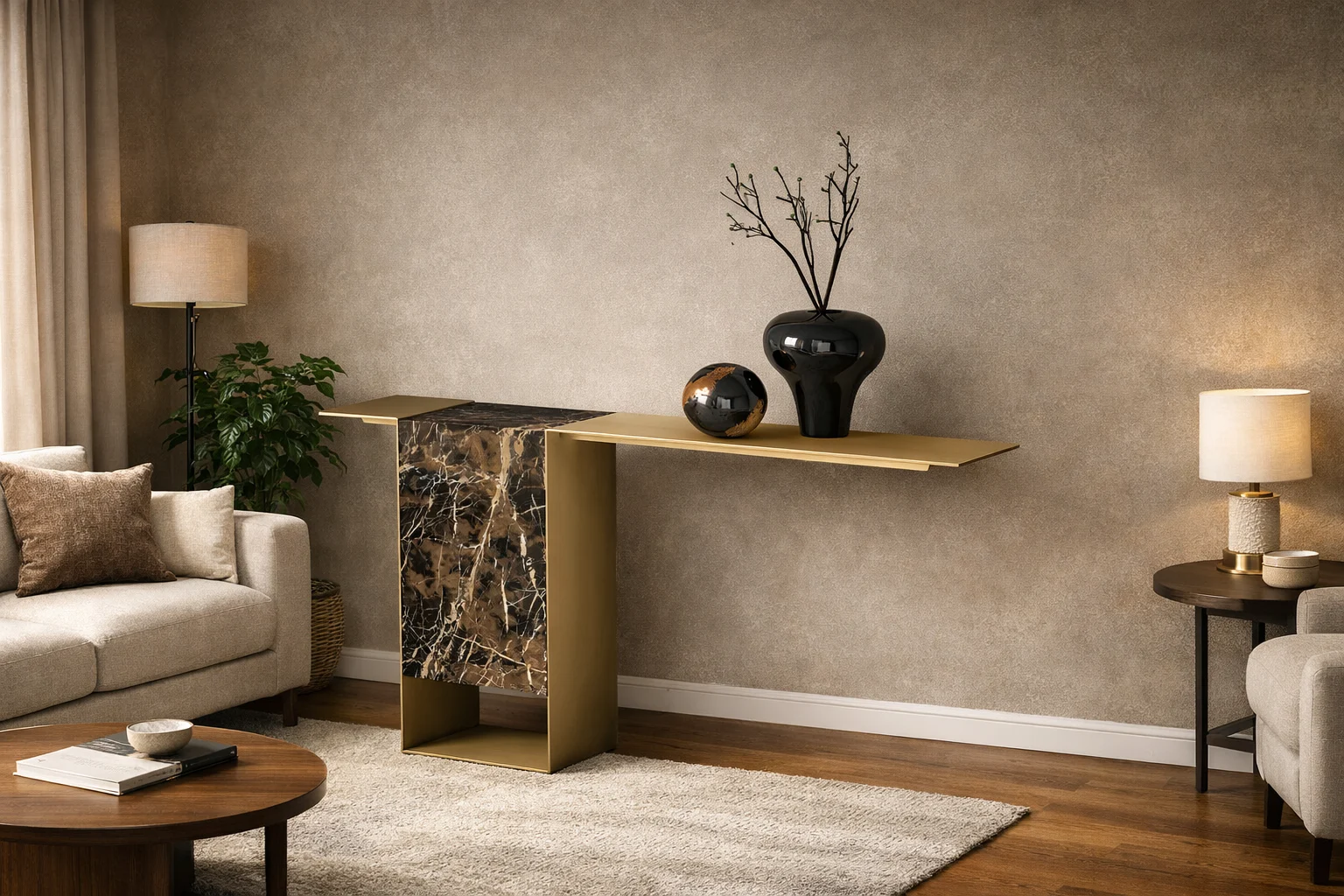 קונסולות לסלון בעיצוב יוקרתי