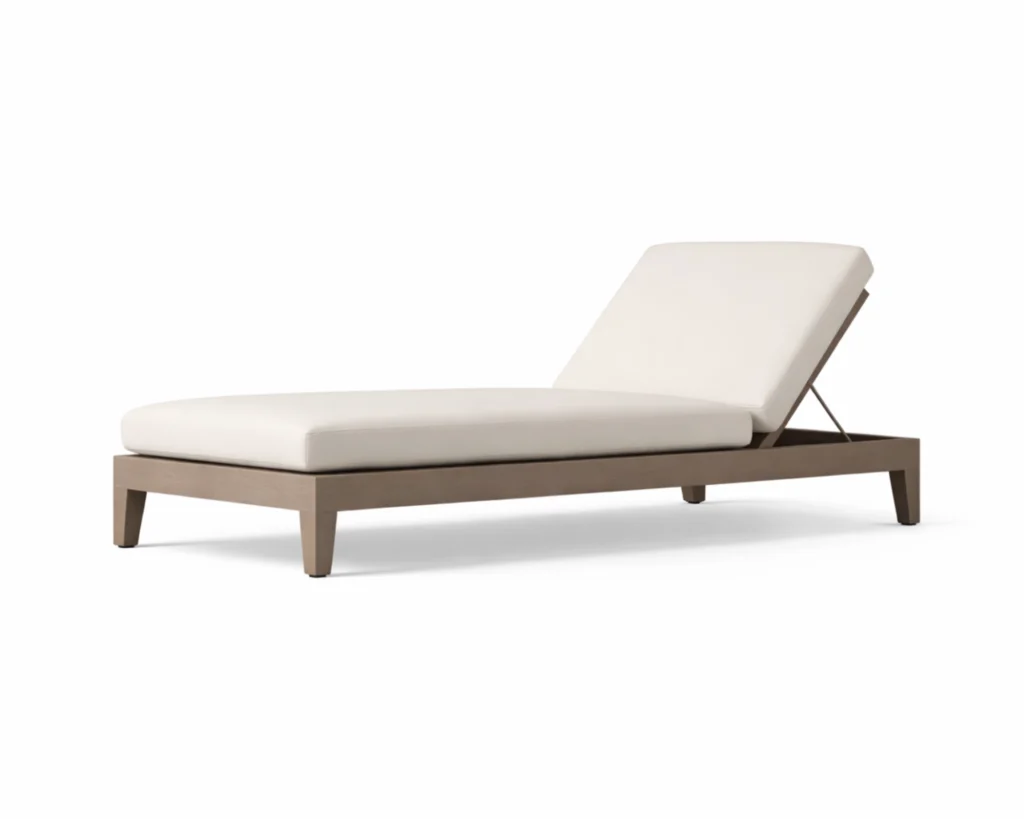 מיטת שיזוף בסגנון טבעי