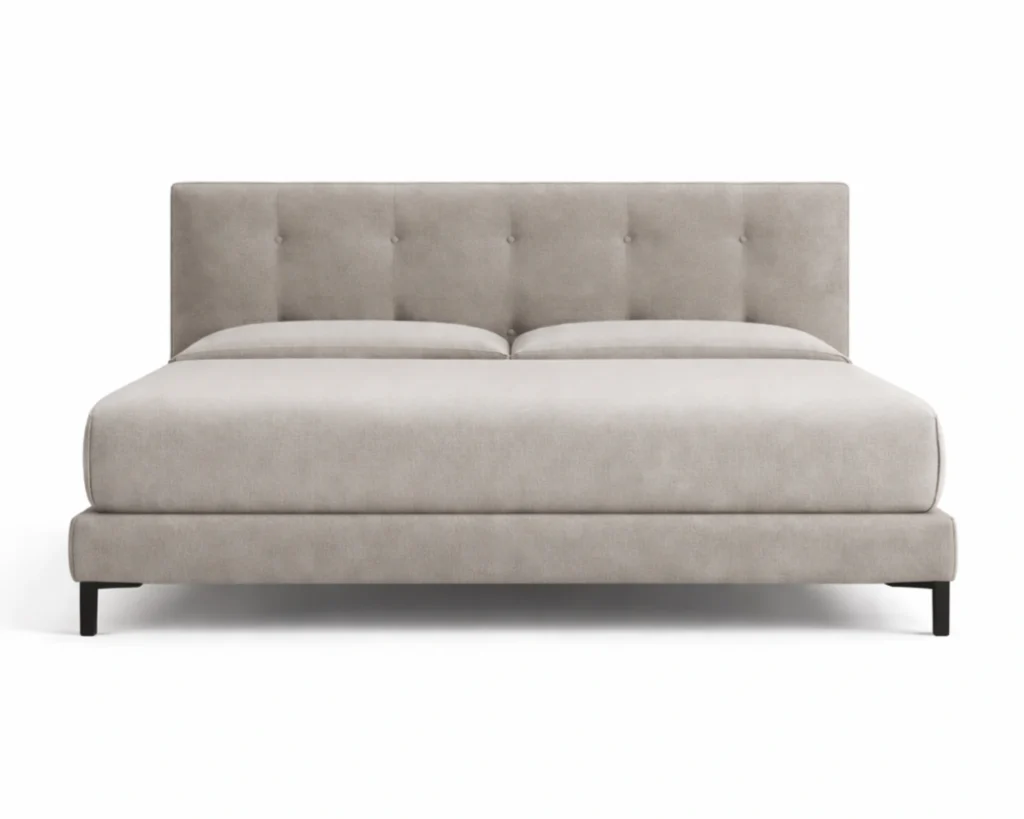 מיטה מעוצבת יוקרתית עם עיצוב מיוחד ומרשים