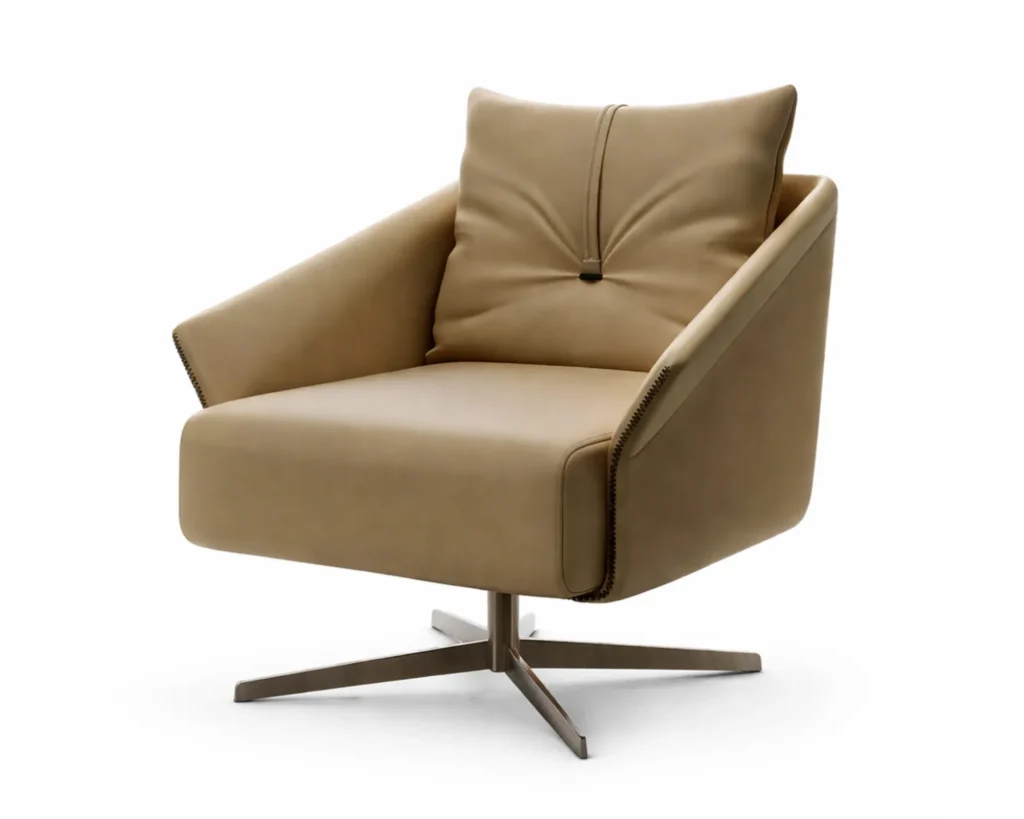 כורסא מסתובבת מעוצבת